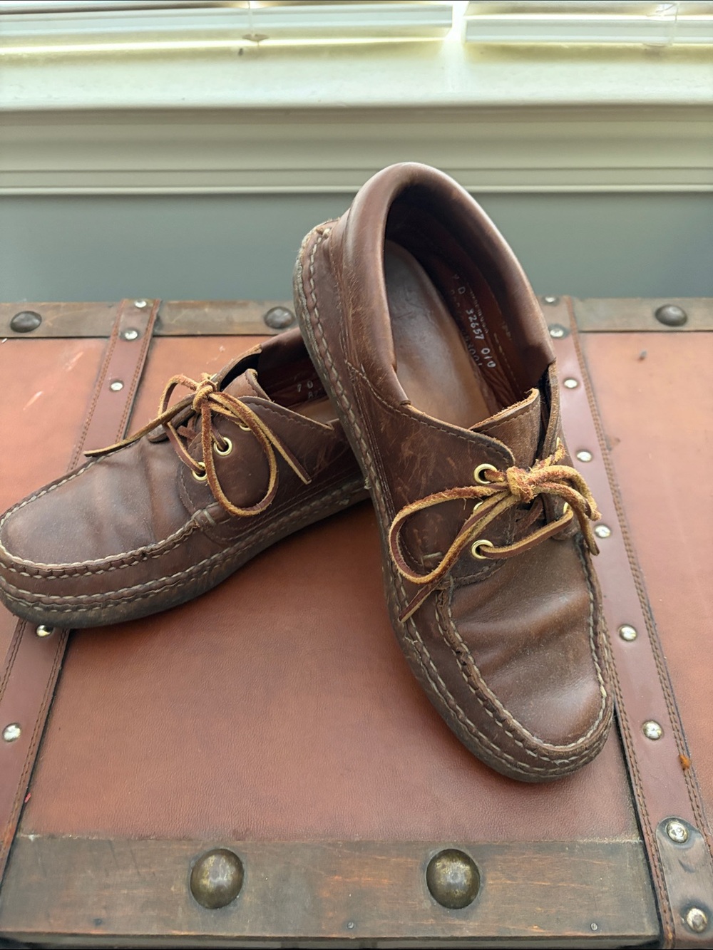 $495 RRL moccasins